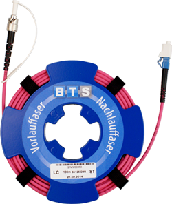 Vorlauffaser OM4 mit LC und ST Stecker